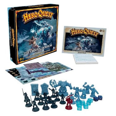 Avalon Hill HeroQuest The Frozen Horror Quest Pack, Dungeon Crawler Game for Ages 14+, Requires HeroQuest Game System to Play