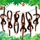 Hungdao 6 Packs Hanging Monkey Stuffed Animal Toy with Hook and Loop Fasteners Hands Stuffed Monkey Plush Toys for Kids (24 Inch)