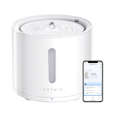 PETKIT EVERSWEET Solo 2 Cat Water Fountain with Wireless Pump, Ultra Quiet 70oz/2L Pet Water Fountain for Cats and Dogs Inside, 3 Working Modes, Visualization Window, App Control