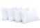 Utopia Bedding King Standard Pillow Cases - Pack of 4 - Envelope Closure - Soft Brushed Microfiber Fabric - Shrinkage and Fade Resistant Pillow Covers 20 X 36 Inches (King Std, White)