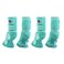 Harrison Howard Horse Fly Boots Perfect Contoured Fit Leg Guards Dense Mesh Boots with Ventilated Comfort Reliable Protection from Summer Elements Set of 4 Mint L