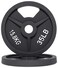 Signature Fitness Cast Iron Plate Weight Plate for Strength Training and Weightlifting, Olympic or Standard