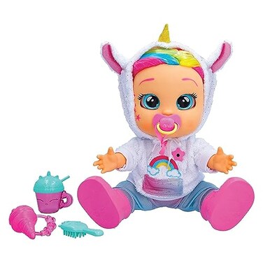 Cry Babies First Emotions Dreamy Interactive Baby Doll with 65+ Emotions and Baby Sounds, Girls &amp; Kids Age 3+, Multi