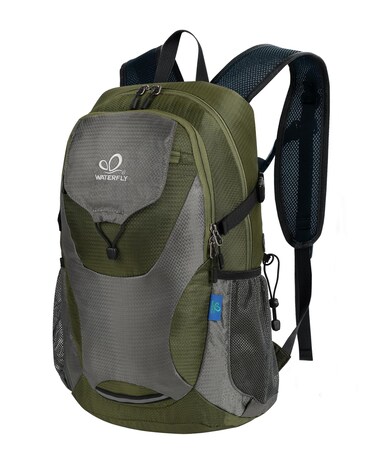 WATERFLY Lightweight Packable Hiking Backpack: 30L Foldable Travel Daypack Ultralight Camping Day Pack for Woman Man