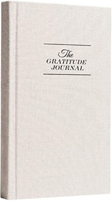 The Gratitude Journal for More Happiness, Optimism, Affirmation &amp; Reflection - An Effective Manifestation Guide Journal, Undated Daily Journals for Women &amp; Men (Beige)