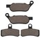 Brake Pads Replacement for Harley Davidson FLSTN Softail Deluxe 2008-2014 FXDB Street Bob 2008-2017 FXSTC Softail Custom 2008-2010 FLS Softail Slim 2012-2014