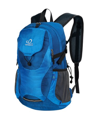 WATERFLY Lightweight Packable Hiking Backpack: 30L Foldable Travel Daypack Ultralight Camping Day Pack for Woman Man