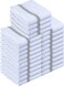 Utopia Towels Grey Dish Towels [24 Pack - 15 x 25 Inches] 100% Ring Spun Cotton Highly Absorbent &amp; Reusable Cleaning Bar, Tea, Kitchen and Dishcloths Set - 200 GSM