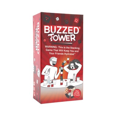 WHAT DO YOU MEME? Buzzed Tower - The World's Most Constructive Drinking Game - Drinking Games for Adults Party Games for All by Buzzed