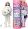 Barbie Cutie Reveal Doll, Snowflake Sparkle Polar Bear Plush Costume, 10 Surprises Including Mini Pet &amp; Color Change