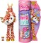 Barbie Cutie Reveal Doll, Snowflake Sparkle Series Deer Plush Costume, 10 Surprises Including Mini Pet &amp; Color Change