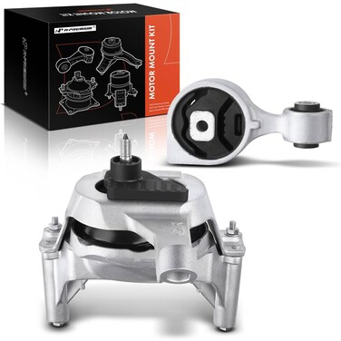 A-Premium 2PCS Engine Motor Mount and Torque Strut Mount Set Compatible with Nissan Altima 2007-2013 L4 2.5L, Automatic CVT, Replace# 11350JA80A, 11210JA000