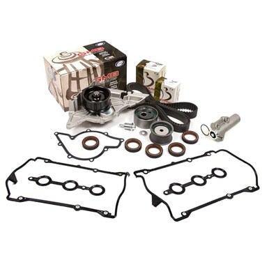 MA-9761252730 Timing Belt Kit Water Pump Valve Cover Tensioner Compatible With/For 98-05 VW Passat Audi A4 2.8