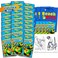 Beach Kids Teenage Mutant Ninja Turtles Party Favors Set - Bundle with 24 Mini TMNT Play Packs with Coloring Pages, Stickers and More   Party Supplies