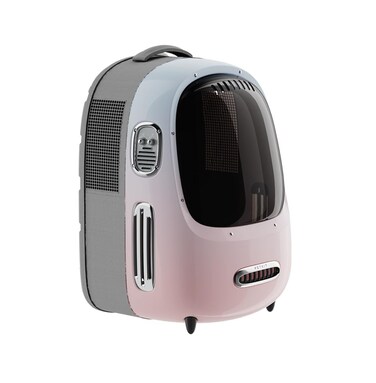 PETKIT Cat Backpack Carrier with Inbuilt Fan &amp; Light, Airline-Approved Pet Backpack Bubble for Kitty Small Dog, Detachable Dog Backpack with Padded Strap for Travel, Hiking, Walking &amp; Outdoor