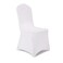 Peomeise Stretch Spandex Chair Cover for Wedding Party Dining Banquet Event (White, 25)