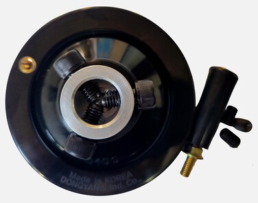 4" Ultimate Handwheel For or Less 3/4" Shaft 1 Set Used as Replacement Parts for Milling, Lathe, Drill press, Tailstock, Liquid Filling Machine, etc. Easy installation, Made in Korea.