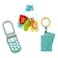 Infantino Mini Me Pretend Play Set - Electronic Flip Phone, Passport Teether and Key Ring Pals, Selfie Mirror, Lights, Buttons and Sounds, 3 Bilingual Phrases, for Infants and Toddlers 0M+