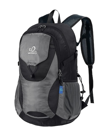 WATERFLY Lightweight Packable Hiking Backpack: 30L Foldable Travel Daypack Ultralight Camping Day Pack for Woman Man