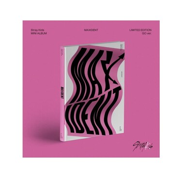 JYP Entertainment Stray Kids - MAXIDENT [GO ver.(Limited Edition)] Album+Pre-Order Benefit (DK1022),Pink