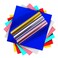 HTVRONT Chrome Vinyl - 9PCS 12"x12" Metallic Vinyl Permanent Adhesive Vinyl for Cricut Machine, Mirror Metallic Permanent Vinyl Sheets for Decoration