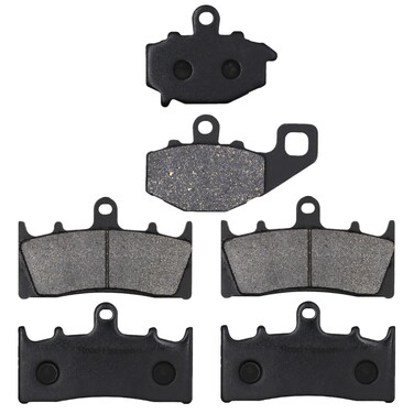 Road Passion Front &amp; Rear Brake Pads for Kawasaki ZX6R ZX-6R ZX600 1998-2001, ZZR600 ZX 600 2005-2008, ZX9R ZX-9R ZX900 1996-2001, ZX6R ZX636 2002