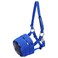 Harrison Howard Horse Grazing Muzzle Feed Bag Comfortable Breathable Horse Feeder with Adjustable Strap Blue Large