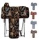 Harrison Howard Sturdy Waterproof Western Saddle Cover with Stylish Prints That Stand Out Keep Your Saddle in Pristine Condition Perfect for Showing or Riding Events-Skull Dread