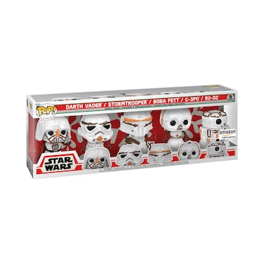 Funko Pop! Star Wars Holiday: Snowman 5 Pack, Amazon Exclusive