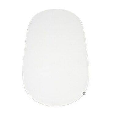 Stokke Sleepi Protection Sheet, White - Protects Mattress Against Accidents &amp; Spills - Compatible with The Oval Sleepi Mattress - Exterior Made of Breathable 3D Mesh - Machine Washable