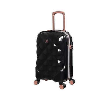 it luggage St Tropez Trois 21" Hardside Carry-On 8 Wheel Expandable Spinner, Black