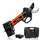 Kebtek Electric Pruning Shears Professional Cordless Pruning Shears for Gardening Battery Operated Pruning Shears with 2 PCS 2500mAh Batteries 5000 Cuts Single Charge 30mm (1.2") Cutting Diameter