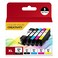 PGI-250XL CLI-251XL 5 Color Value Pack, Compatible for Canon 250 251 Ink Cartridges to use with PIXMA MX922, MG5420, MG5520, MG5522, MG6320, MG6620, iP7220 (PGBK, Black, Cyan, Magenta, Yellow)
