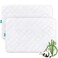 Waterproof Pack and Play Mattress Pad Cover, Pack and Play Mattress Protector Sheets Fitted, 2 Pack, Viscose Made from Bamboo Terry Surface, Ultra Soft and Skin-Friendly, Washer &amp; Dryer, White