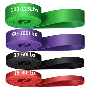 Alllvocles Resistance Band, Pull Up Bands, Pull Up Assistance Bands, Workout Bands, Exercise Bands, Resistance Bands Set for Legs, Working Out, Muscle Training, Physical Therapy, Shape Body, Men Women