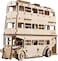 UGEARS Wooden 3D Puzzles for Adults - Harry Potter Knight Bus Wooden Model Building Kits with Spring-Powered Motor &ndash; Mechanical Harry Potter Puzzle DIY Crafts for Adults 268 Pcs