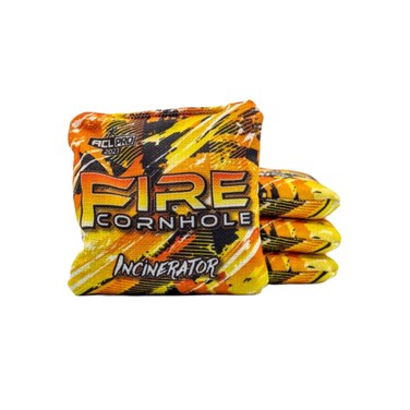 Fire Cornhole Incinerator - Set of 4 (Sunburst)