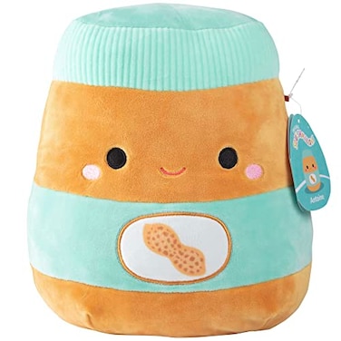 Squishmallows Original 10-Inch Antoine The Peanut Butter - Official Jazwares Plush - Collectible Soft &amp; Squishy Stuffed Animal Toy - Add to Your Squad - Gift for Kids, Girls &amp; Boys