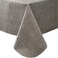LIBERECOO Vinyl Tablecloth with Flannel Backing, Premium Gray, Waterproof, Stain-Resistant, Easy-Clean Table Cover for Dining, Kitchen, and Outdoor Use, 60" x 84" Rectangle