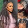 22 Inch Deep Wave Closure Wig 4x4 Deep Wave Lace Front Wigs Human Hair Pre Plucked 200% Density 9A Brazilian Virgin Wigs for Women Human Hair Glueless Wigs Human Hair