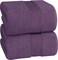 Utopia Towels - Premium Jumbo Bath Sheet 2 Pack - 100% Cotton Highly Absorbent and Quick Dry Extra Large Bath Towel - Super Soft Hotel Quality Towel (35 x 70 Inches, Plum)