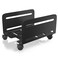 AGPTEK CPU Stand, Computer Tower Stand Adjustable Width from 4.7" to 8.2" with 2 Locking Wheels and 2 Caster Wheels, UPC Steel Rolling Stand Computer Stand for Desktop Tower (Black)