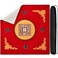 Juexica Mahjong Mat with Bag, Anti Slip Noise Reduction Table Cover Board Game Mat Mahjong Table Accessories Tablecloth Paigow Poker Cards(Blue)