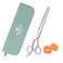 Left Handed Matte Deluxe Dog Grooming Scissors Great Grooming Shears for All Breeds,Design For Professional Groomer. (18T Blender Lefty)