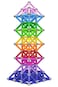 206Pcs Magnetic Building Sticks Blocks, Magnet Educational Toys STEM Toys for Kids and Adult, 3D Construction Building Toy with Storage Bag