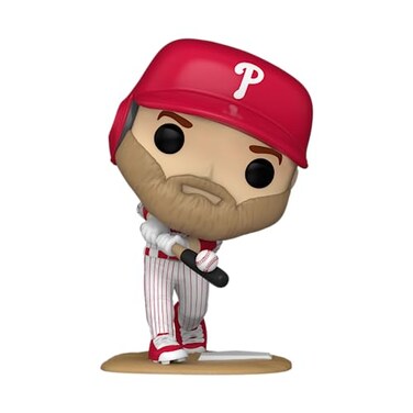 Funko POP! MLB: Phillies - Bryce Harper - Collectable Vinyl Figure - Gift Idea - Official Merchandise - for Kids &amp; Adults - Sports Fans - Model Figure for Collectors and Display