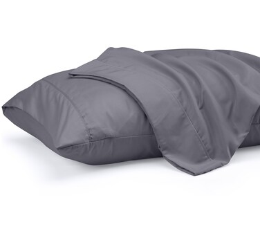 Utopia Bedding Standard Pillow Cases - 2 Pack - Envelope Closure - Soft Brushed Microfiber Fabric - Shrinkage and Fade Resistant Pillow Covers 20 X 26 Inches (Standard, Grey)