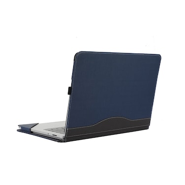 Case Cover for New Microsoft Surface Laptop Studio 2&amp; Laptop Studio Tablet【14.4-inch Screen】 2-in-1 PU Leather Protective Shell(Surface Laptop Studio, Herringbone Pattern Blue)