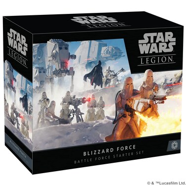 Atomic Mass Games Star Wars: Legion Blizzard Force Battle Force Starter Set - Crush Rebel Resistance! Tabletop Miniatures Strategy Game for Kids &amp; Adults, Ages 14+, 2 Players, 3 Hour Playtime, Made