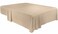 Utopia Bedding Flat Sheet - Soft Brushed Microfiber Fabric - Shrinkage &amp; Fade Resistant Top Sheet - Easy Care - 1 Flat Sheet Only (King, Beige)